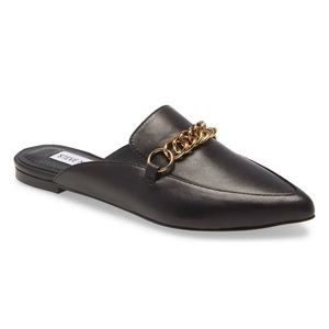 Black chain Steve Madden Mule